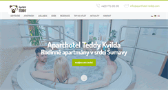 Desktop Screenshot of aparthotel-teddy.com
