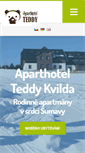 Mobile Screenshot of aparthotel-teddy.com